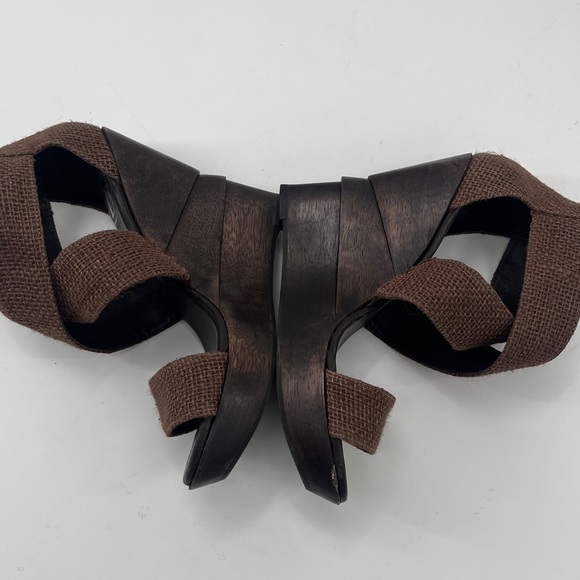 Diane Von Furstenberg Opal Wedge Sandals - Picture 2 of 12